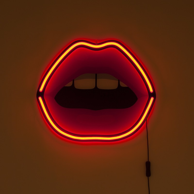 SELETTI Studio Job-Blow Neon lamp  - Mouth