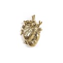 SELETTI Vase in porcelain "Love In Bloom" - Gold