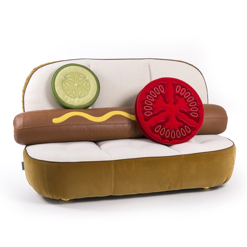 SELETTI Studio Job-Blow Cucumber Cushion