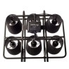 SELETTI Multilamp metal floor lamp with dimmer