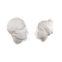 SELETTI Memorabilia Mvsevm porcelain head man - discobolo