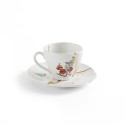 SELETTI Kintsugi Porcelain coffee cup + plate n'2