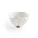 SELETTI Kintsugi Porcelain fruitbowl n'3