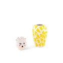 SELETTI Le Canopie Dolomite vase  - Rosio