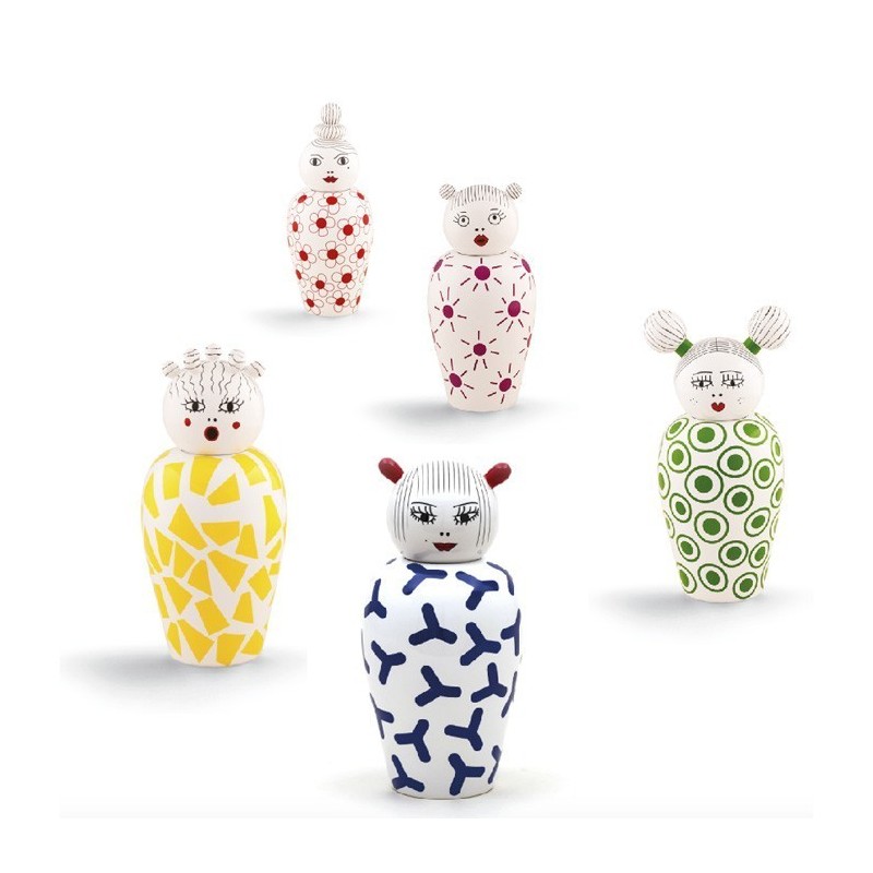 SELETTI Le Canopie Dolomite vase  - Rosio