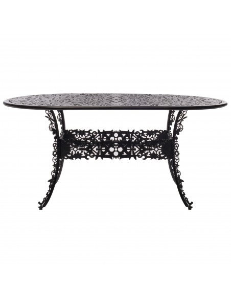 SELETTI Industry Collection Oval Aluminium Table 152x90 cm