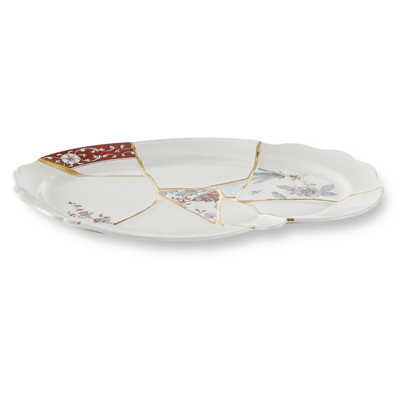 SELETTI Kintsugi Porcelain Tray