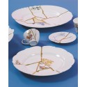 SELETTI Kintsugi Porcelain plate n'3