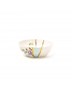 SELETTI Kintsugi Porcelain Salad Bowl - n'3