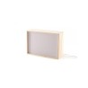 SELETTI lighthink_boxes box light wood - 4 written change - Cm.30x10,5 h.21