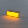 SELETTI lighthink_boxes box light wood - 4 written change - Cm.30x10,5 h.10,5