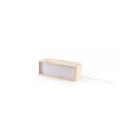 SELETTI lighthink_boxes box light wood - 4 written change - Cm.30x10,5 h.10,5