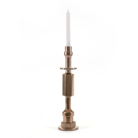 SELETTI Machine Collection Ceramic candleholder large - Transmission