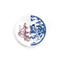 SELETTI Hybrid Porcelain coffee cup + plate  - Eufemia