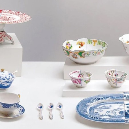SELETTI Hybrid Porcelain Salad bowl - Zaira