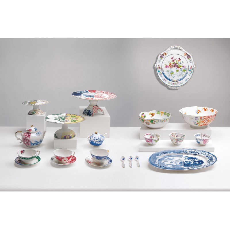 SELETTI Hybrid Porcelain Salad bowl - Ersilia