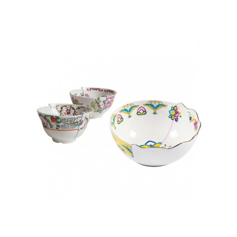 SELETTI Hybrid Porcelain Fruit bowl - Olinda