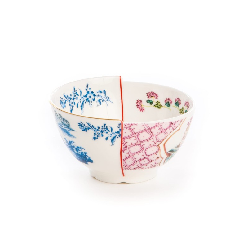 SELETTI Hybrid Porcelain Fruit bowl - Cloe