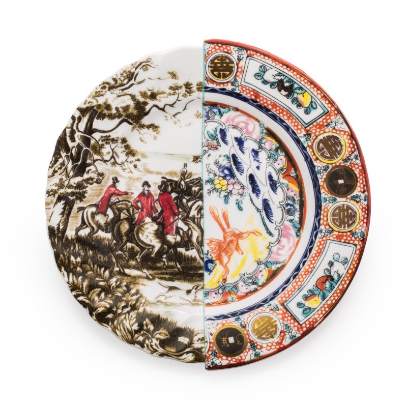 SELETTI Hybrid Porcelain Plate - Eusapia