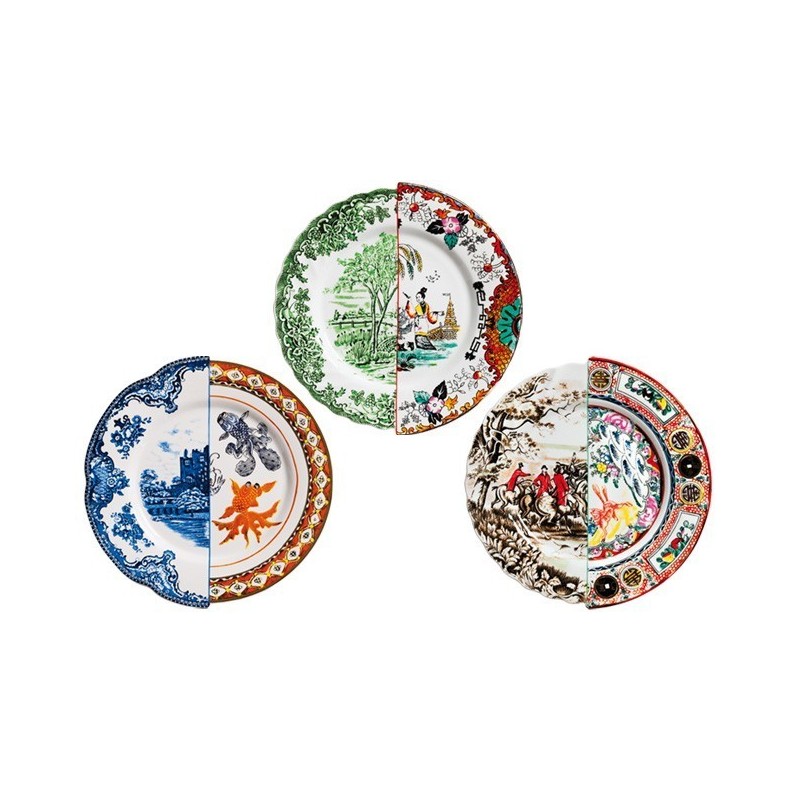 SELETTI Hybrid Porcelain Plate - Isaura