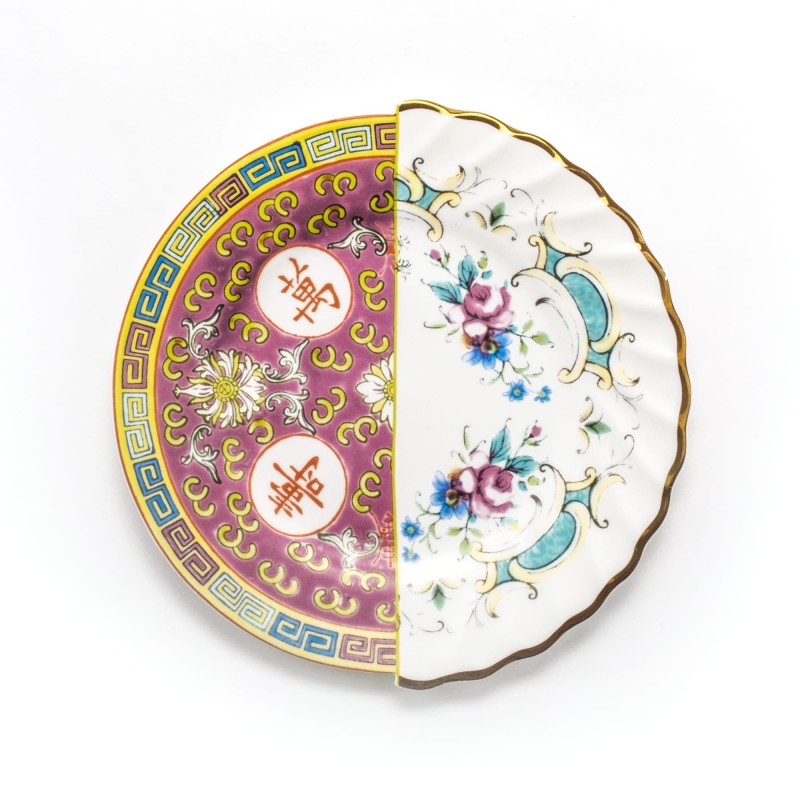 SELETTI Hybrid Porcelain Dessert plate - Eudossia