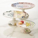 SELETTI Hybrid Porcelain Cake-stand - Moriana