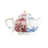 SELETTI Hybrid Porcelain Teapot - Smeraldina