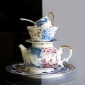 SELETTI Hybrid Porcelain Teapot - Smeraldina