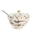 SELETTI Hybrid Porcelain Sugar Pot - Maurilia