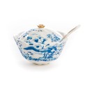 SELETTI Hybrid Porcelain Sugar Pot - Maurilia