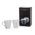 SELETTI Estetico Quotidiano set 2 mug cups in porcelain
