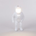 SELETTI resin rechargeable led table lamp cosmic-flashing starman