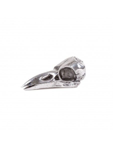 SELETTI Diesel Wunderkammer "Diesel-Crow Up" Aluminium bird skull