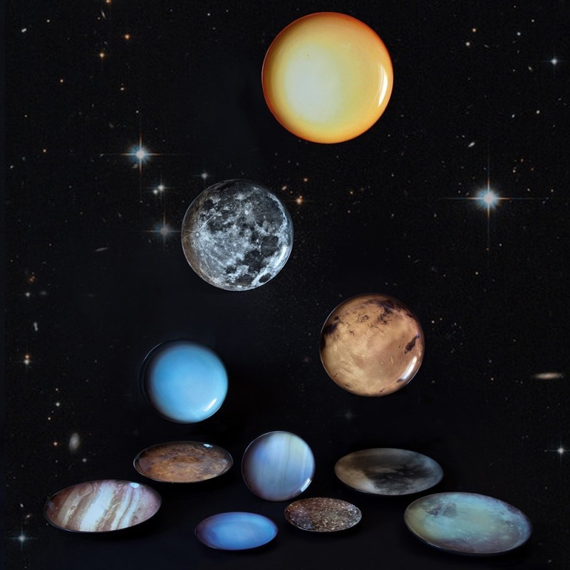 SELETTI Diesel Cosmic Diner Plate  - Neptune