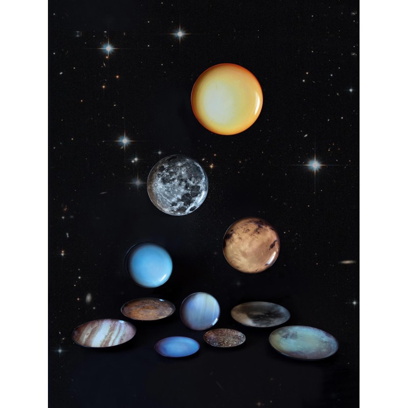 SELETTI Diesel Cosmic Diner Plate  - Saturn