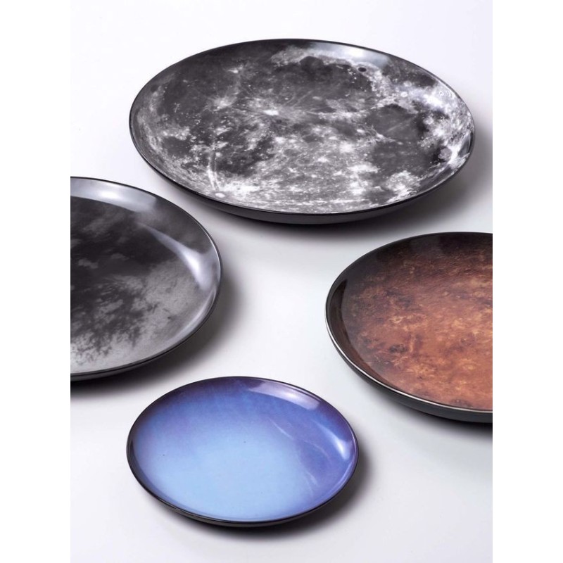 SELETTI Diesel Cosmic Diner Plate  - Uranus