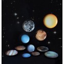 SELETTI Diesel Cosmic Diner Plate  - Moon