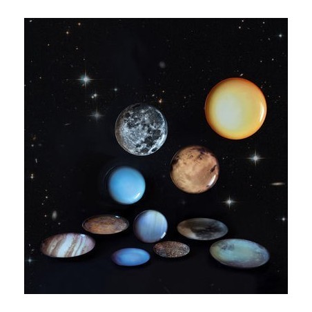 SELETTI Diesel Cosmic Diner plate - Earth Asia