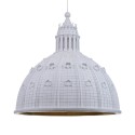 SELETTI Cupolone resin ceiling lamp - white