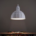 SELETTI Cupolone resin ceiling lamp - white