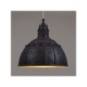 SELETTI Cupolone resin ceiling lamp - gray