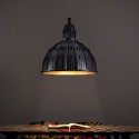 SELETTI Cupolone resin ceiling lamp - gray