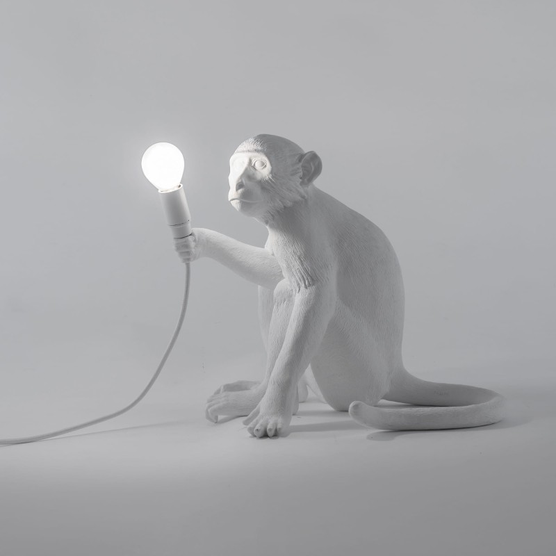 SELETTI The Monkey Lamp Sitting - Indoor