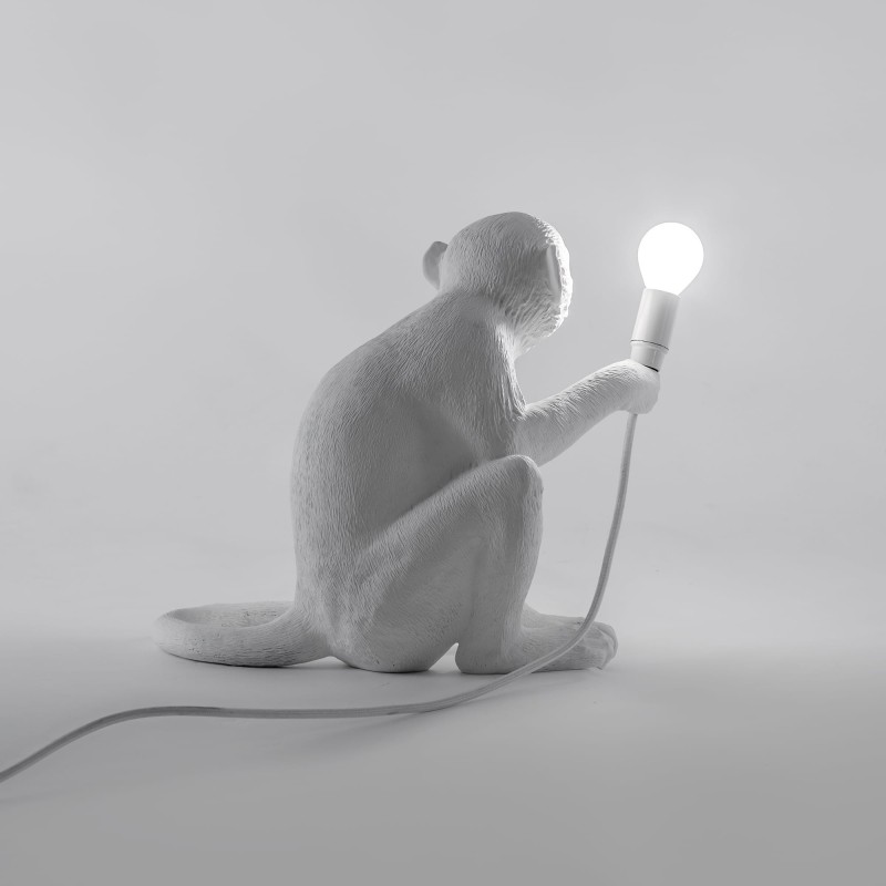 SELETTI The Monkey Lamp Sitting - Indoor