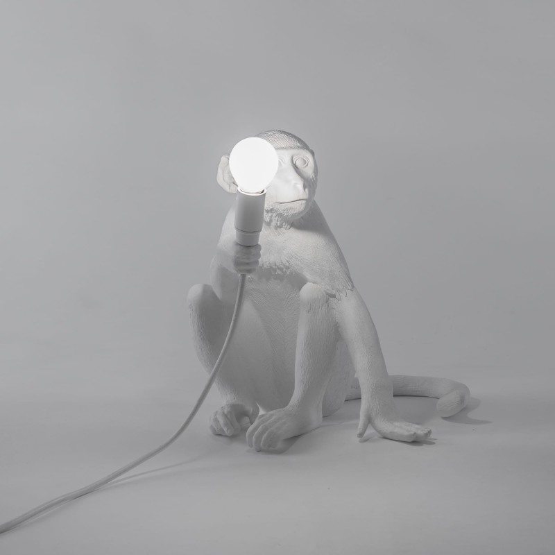 SELETTI The Monkey Lamp Sitting - Indoor