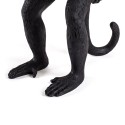SELETTI The Monkey Lamp Standing Black - Outdoor
