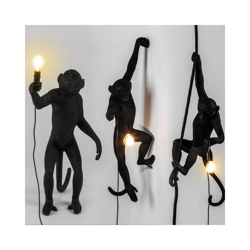 SELETTI The Monkey Lamp Hanging Left Hand - Outdoor