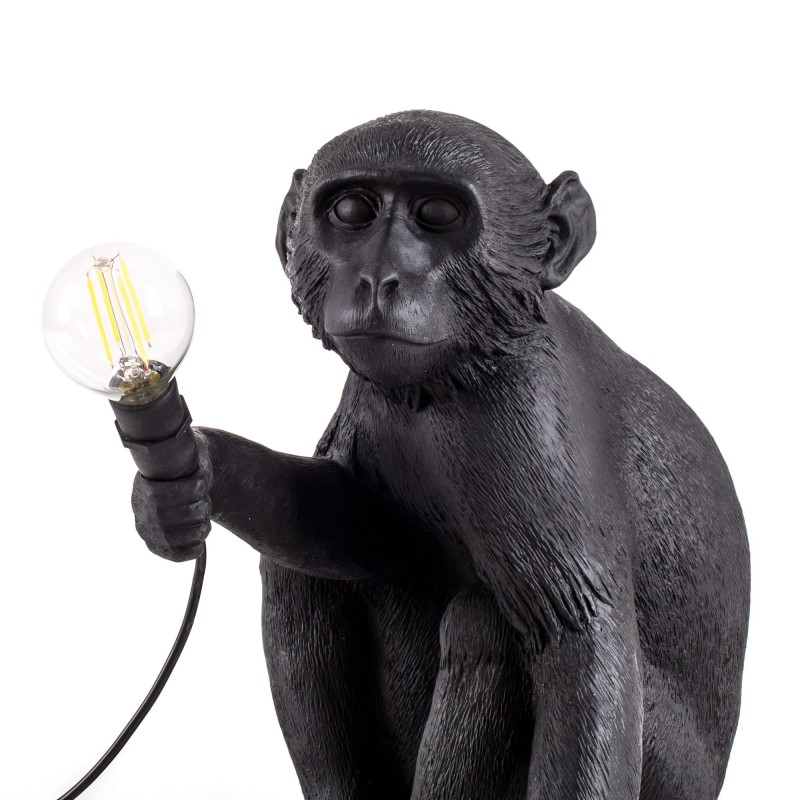 SELETTI The Monkey Lamp Sitting - Outdoor