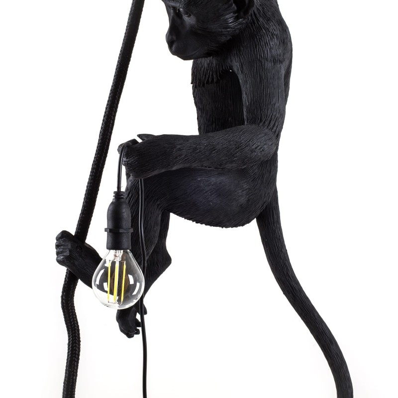 SELETTI The Monkey Lamp With Rope - Outdoor