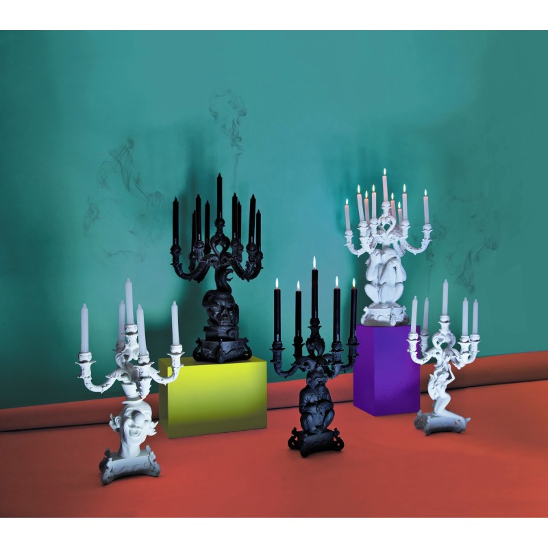 SELETTI Burlesque Candle holder 5 arms - The Wise Chimpanzee